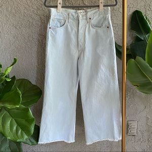 Citizens of Humanity, Emma high-rise wide leg cropped jeans, size 27